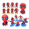 Spider-Man Cake Figurine, Cartoon Toy Baking Accessory for Boys' Birthday Desserts