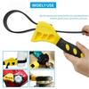 New Universal Rubber Strap Adjustable Wrench Use As Jar Opener Pipe Wrench Rubber Strap Wrenches Used By Mechanics Plumbers Tool