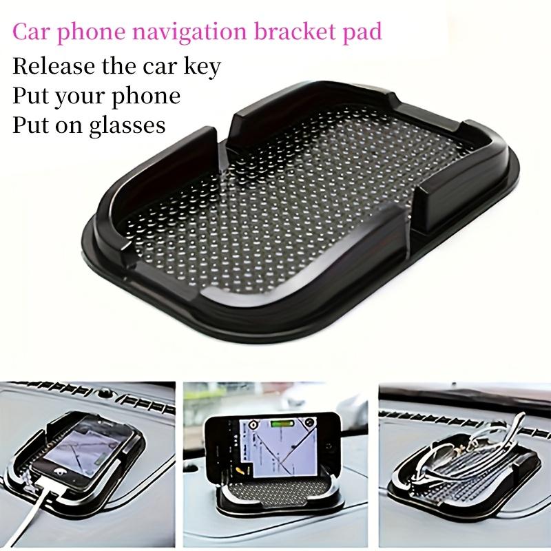1PC Car Mobile Phone Holder NonSlip Dashboard Mat Pad Anti-Skid Sticky Grip Mount Black High Quality Anti-Slip Mat