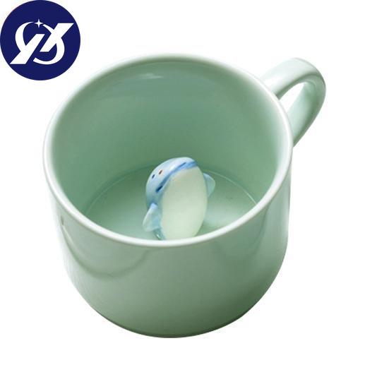 3D Effect Water Mug Exquisite Ceramic Creative Animal Decor Milk Cup