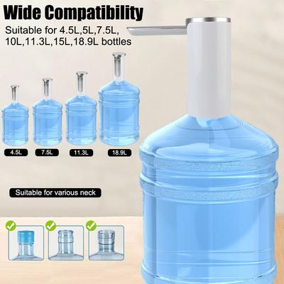 For 4.5-18.5L Automatic Mini Smart Extractor Rechargeable USB Electric 5V Drinking Water Dispenser Foldable Bottled Water Pump