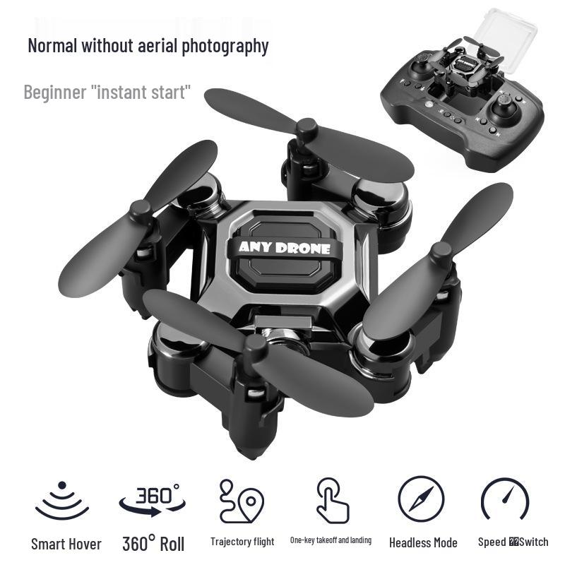 802 Mini Folding Drone: HD Aerial Photography, Drop-Resistant Remote Control Airplane for Student and Children's Toys
