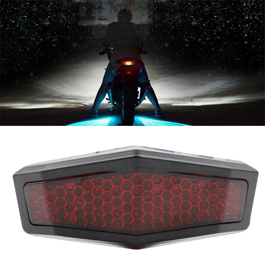 12V 5In1 Motorcycle ATV LED Rear Tail Brake Stop Signal Lamp Turn Signal Light