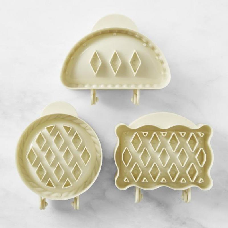 3PCS Classic Mini Hand Pie Molds Christmas Baking Apple Pie Cake Mold Baking Tool
