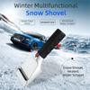 Rubber Wiper Car Ice Scraper Anti Skid Handle Heated Ice Remover Snow Removal Shovel  Ice Removal