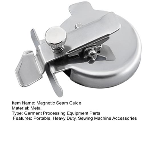 Yousheng 1/2/3Pcs Adjustable Round Magnetic Seam Guide Multi-Functional Magnetic Guide Clamp Tool Universal Sewing Machine Attachments Accessories