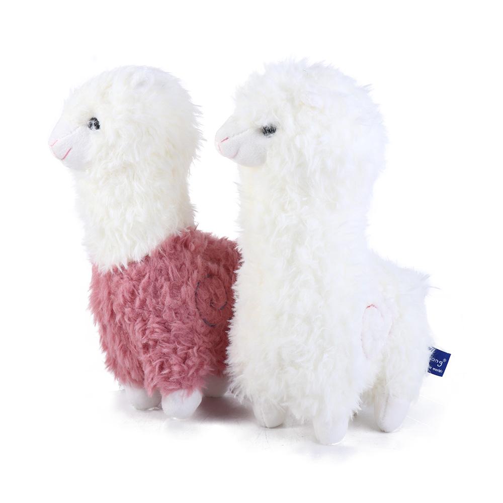 28cm Cotton Home Decoration Sheep Alpaca Alpaca Plush Toys Plush Doll Stuffed Toys Plush Animal Toy
