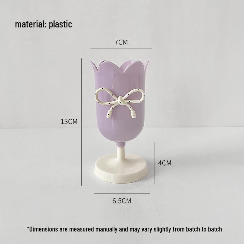 

Xin Sheng Tulip Pen Holder & Floral Art DIY Gift Bucket светло-фиолетовый