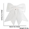 Pearl Stylish Cotton Glitter Bow Ornaments Ideal For Holiday Decor And Diy Projects Craft