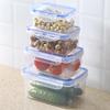 Food Grade Freshness Box: Kitchen Refrigerator Storage, Microwave-Safe Lunch Box with Lid