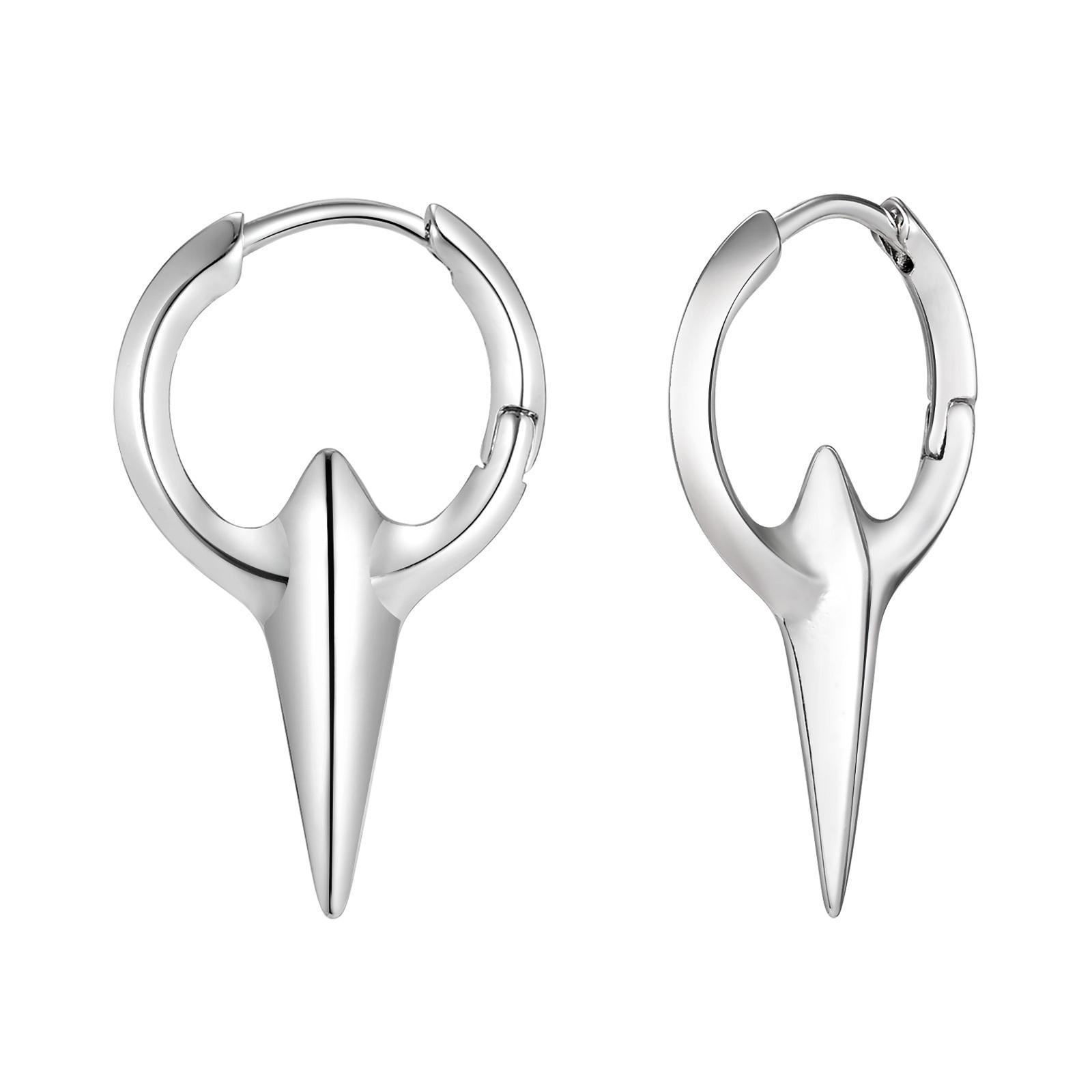 

Vnox Личность Крутые Мужские Серьги-Кольца, Цветные Металлические Кольца, Панк Хип-хоп Пирсинг Украшения для Ушей