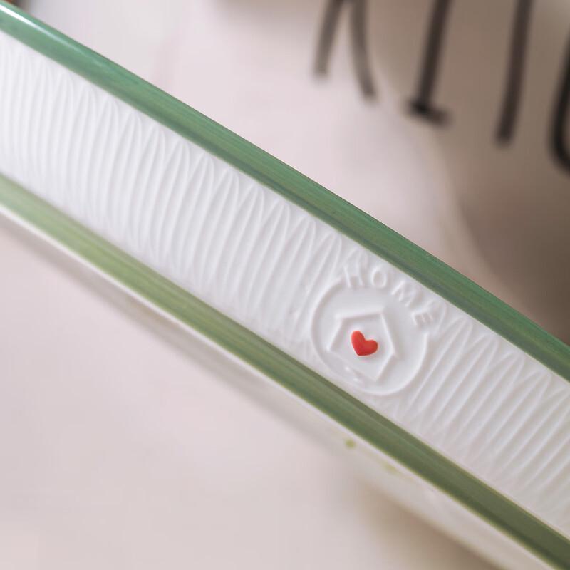 Haoya Jingdezhen Ceramic 12-inch Fish Plate - Happy Cabin Design