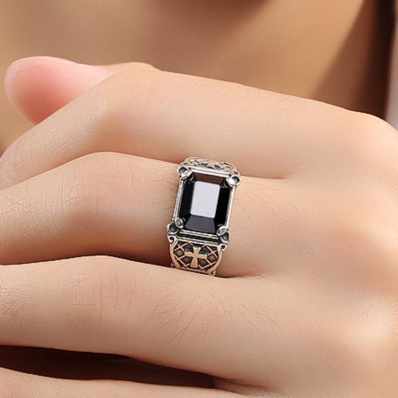 Nuovo Anello in Rame Retro Hip Hop Per Uomo Donna Gioielli da Matrimonio Fidanzamento Fascino Moda Alta Qualità Regali per Feste Anello