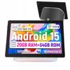 Tablet Android 15, 10,1 Pollici, 14 GB di RAM + 64 GB di ROM, Altoparlante Bluetooth, Octa Core A523, 5000 mAh