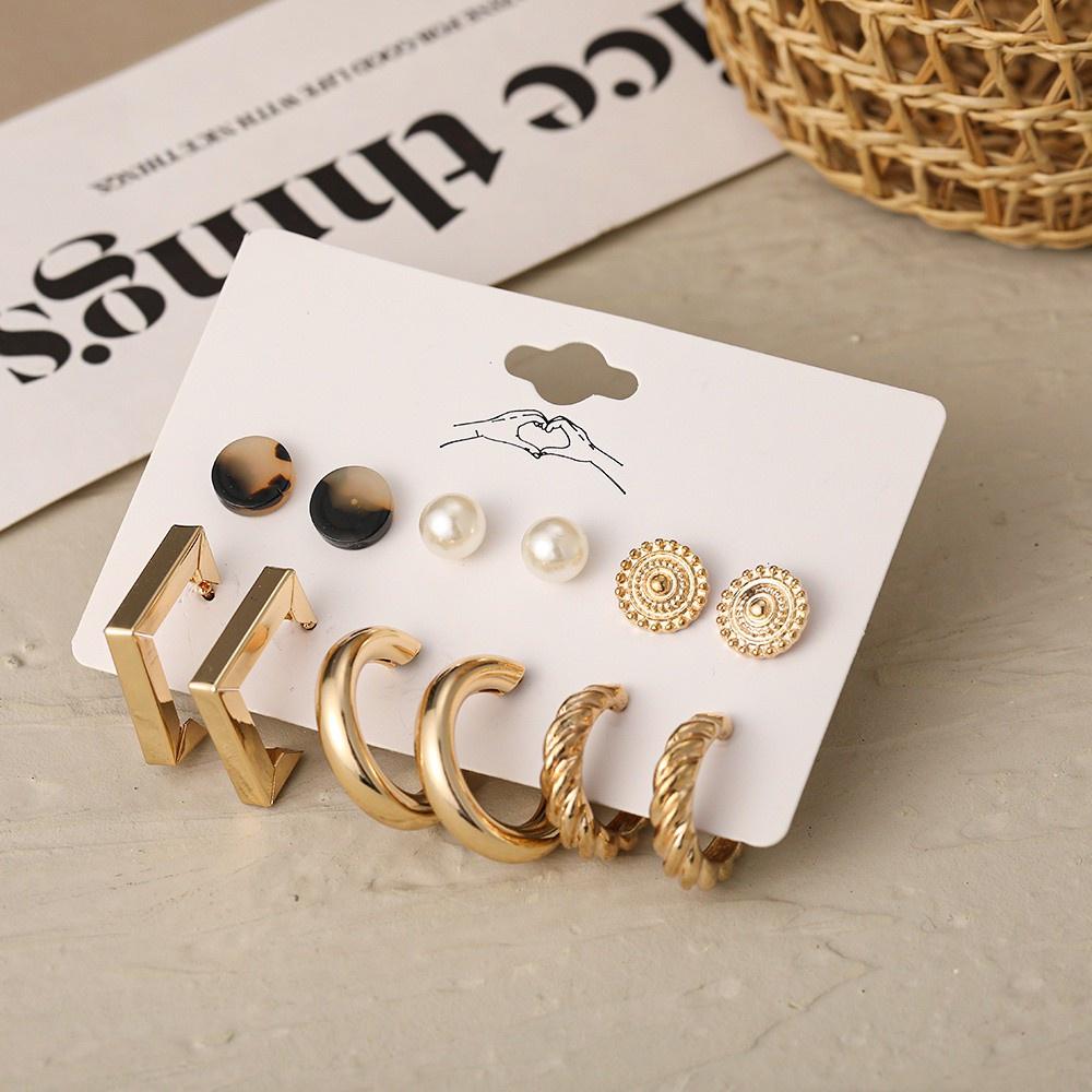 IF ME Fashion Resin Stud Earrings Colorful Butterfly Hoop Earring Women Jewelry Accessories