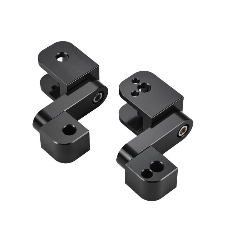 Strong Strength Aluminum Footrest Bracket with Adjustable Angle & Anti Corrosion Coating for MX350 MX650 SX500 Motorcycle