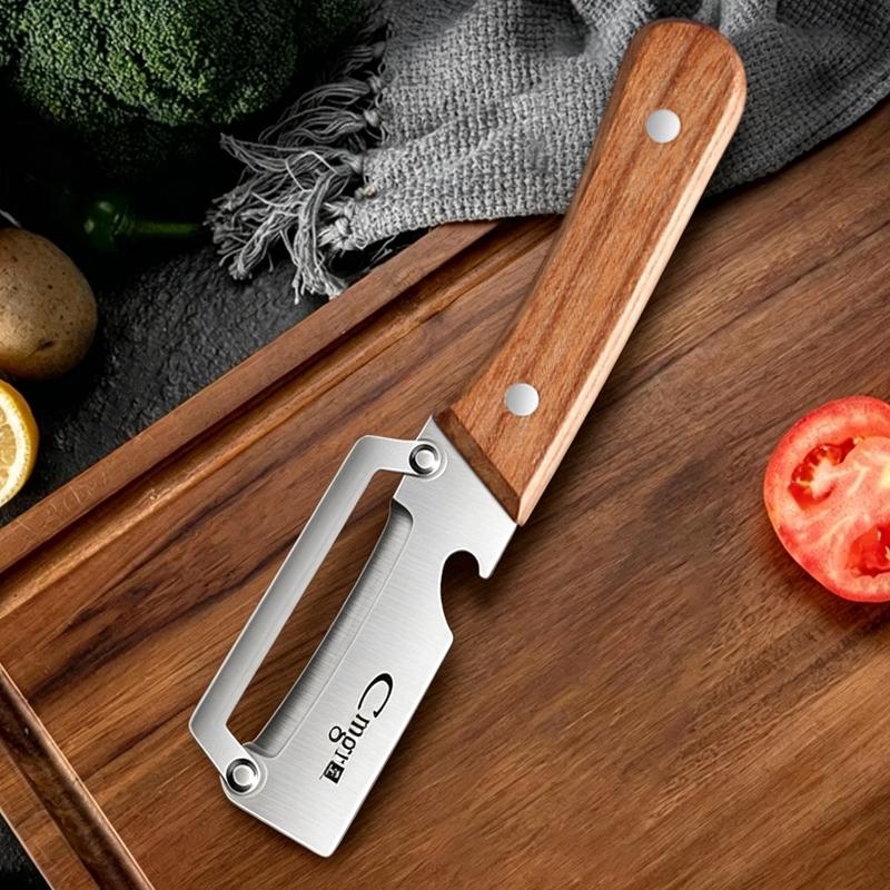 New peeler Stainless Steel Peeler for Peeling and Slicing Fruits and Vegetables Multifunctional Vegetable Peeler Kitchen Scraping Tools