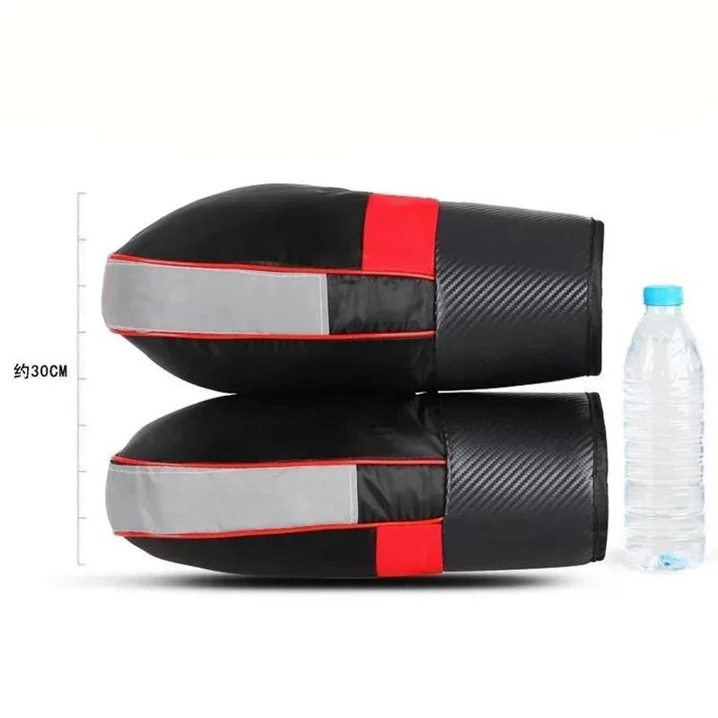 Motorrad-Lenkermuffen, Handschuhe, Winter, warmer Griff, wasserdicht, winddicht, Motorradgriff, Thermo-Abdeckung, Motorradzubehör