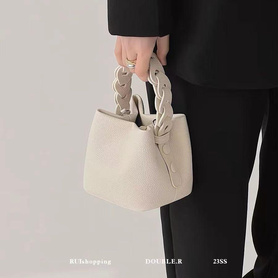 IELGY Ladies Portable One-Shoulder Messenger Bucket Bag