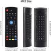 New MX3 Air Mouse Mini Keyboard Wireless Remote 2.4G Multifunctional Fly Mouse with Infrared Learning for Android Smart TV Box