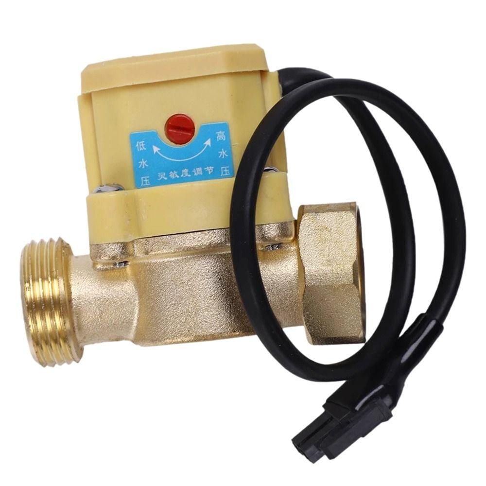 

Аксесуари 120 Вт Насос Перемикач Потоку Води Витратомір 26 мм 3/4 Різьба PT Датчик Потоку Води