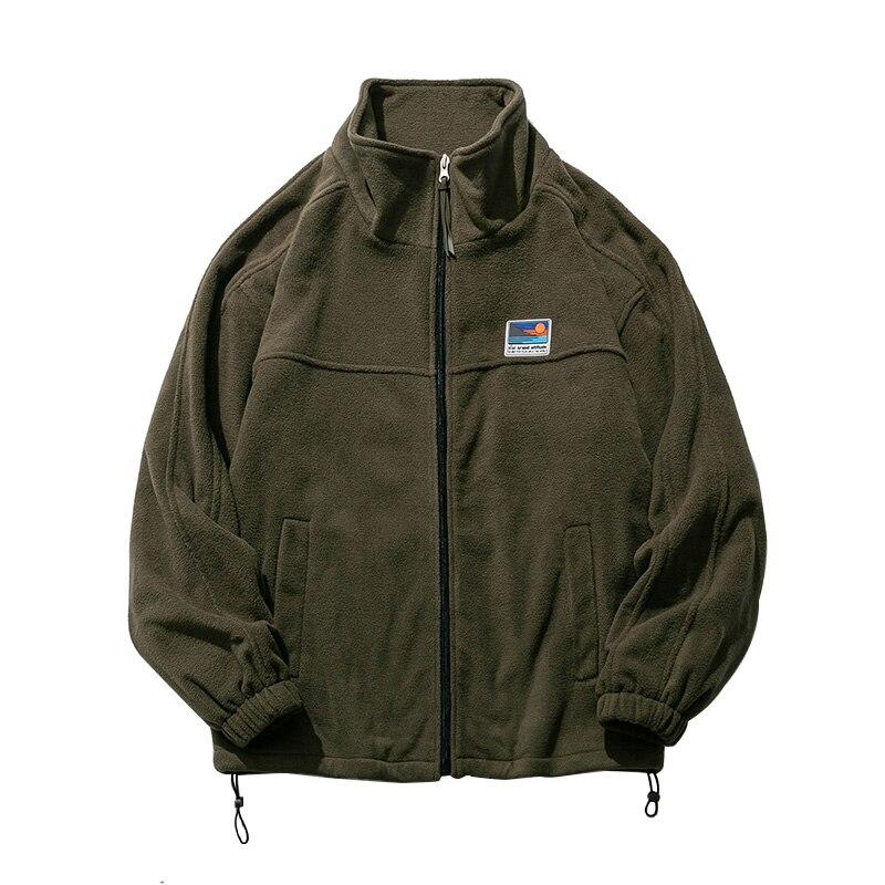 Nuova giacca Casual da uomo moda streetwear felpa oversize primavera autunno cerniera cappotto solido harajuku vintage coppia top maschio vestiti Y2k
