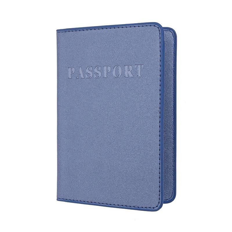 Passport Pu Leather Holder Multi Card Travel Wallet Cover Multiple Compartments