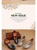 2025 Autumn Women's Genuine Leather Mary Jane T-Strap Shoes - Soft Sole, Retro French Style, Chunky Heel