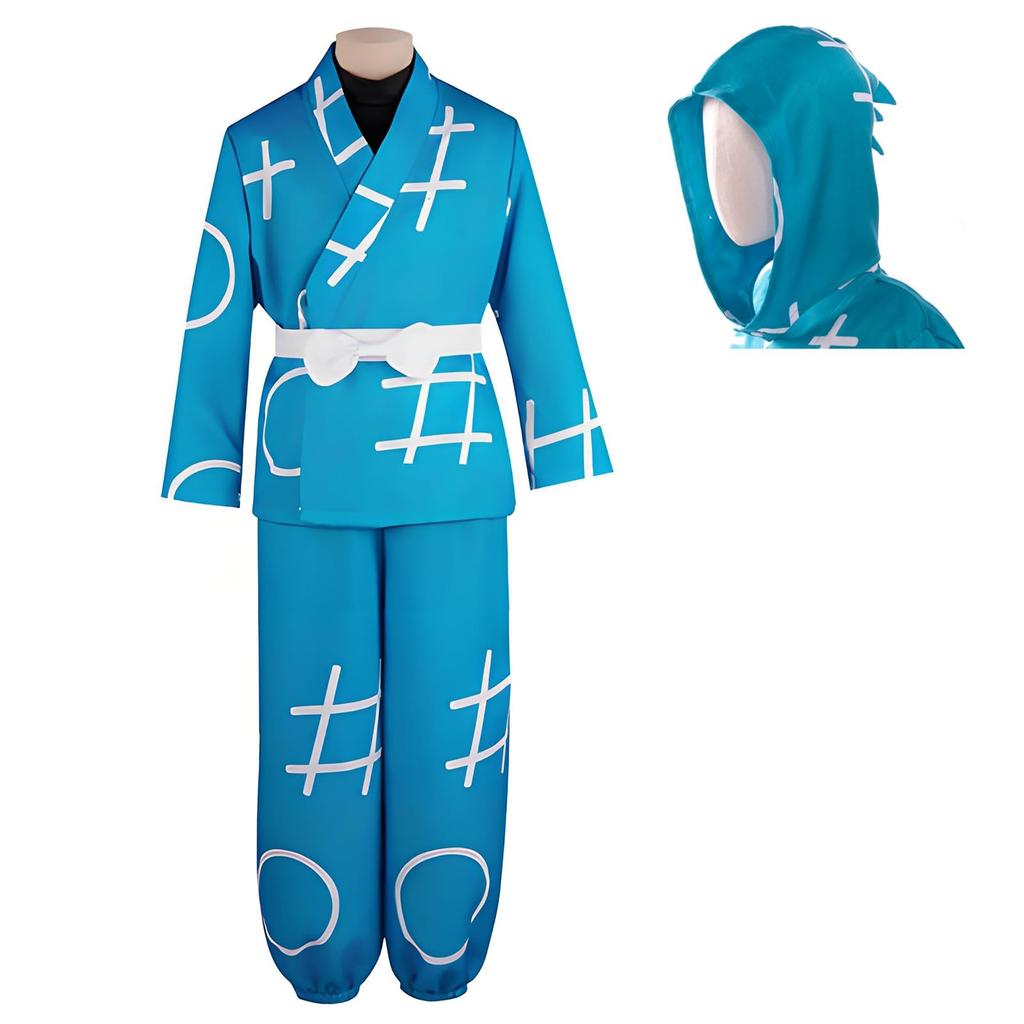 Nintama Rantarou Cosplay Ninjutsu Academy Pattern for Cultural and Stage Performances Pattern Size [Kami-Yu-Yu] Costume, First-Year Student, Print,