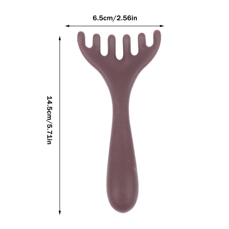 

1pcs Plastic Meridian Massage Comb Body Gua Sha Tool Anti-static 6-Claw Head Massager Promote