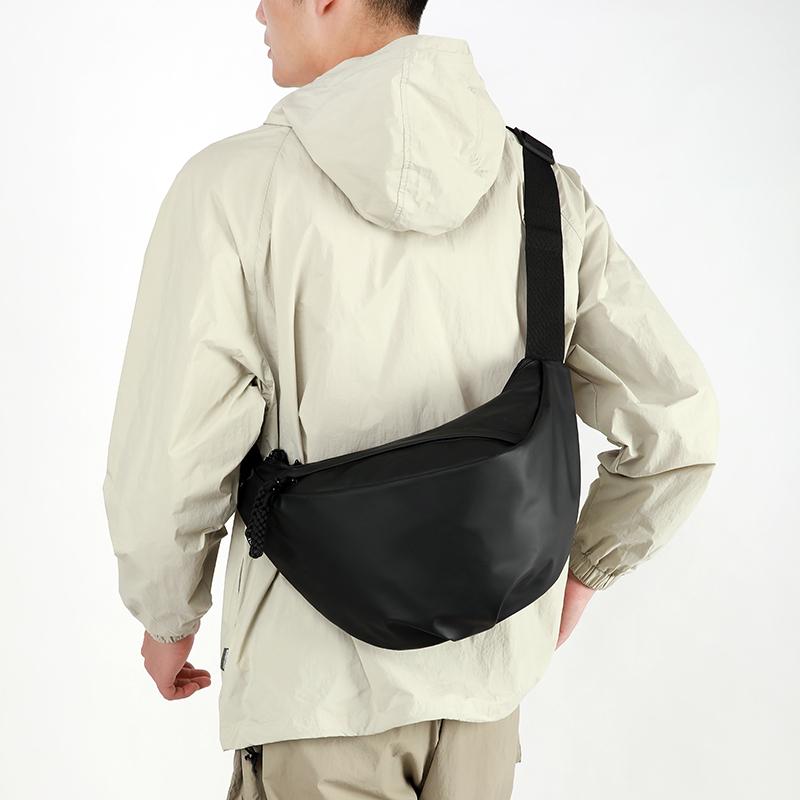 Men Crossbody Bag Outdoor Shoulder Bag Oxford Chest Bag
