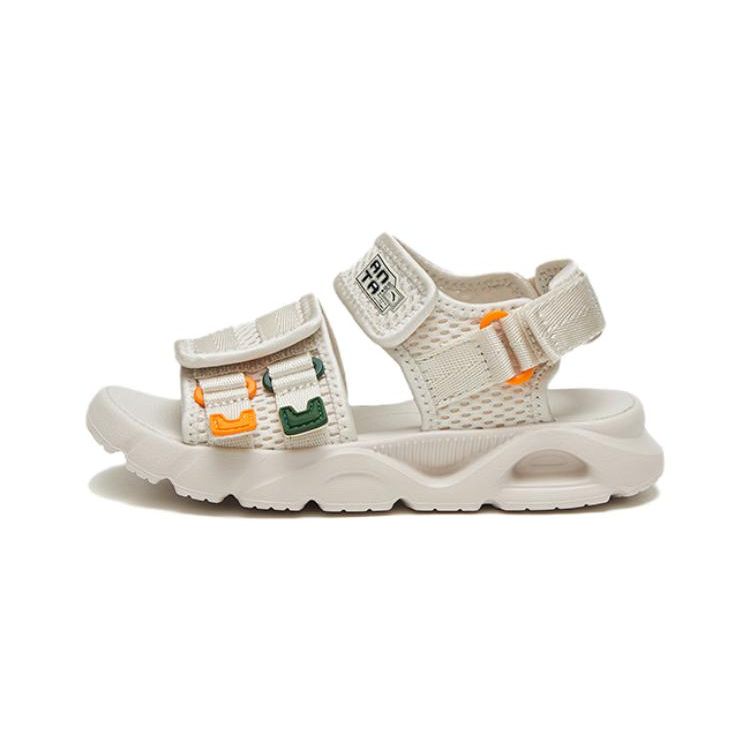 Anta Anti-Slip Sports Sandals Kids Footwear Mud-Gray Yellow A312329942-1