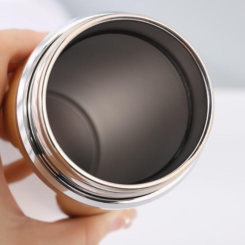 ZISIZ Retro 304 Stainless Steel Business Thermos Bottle