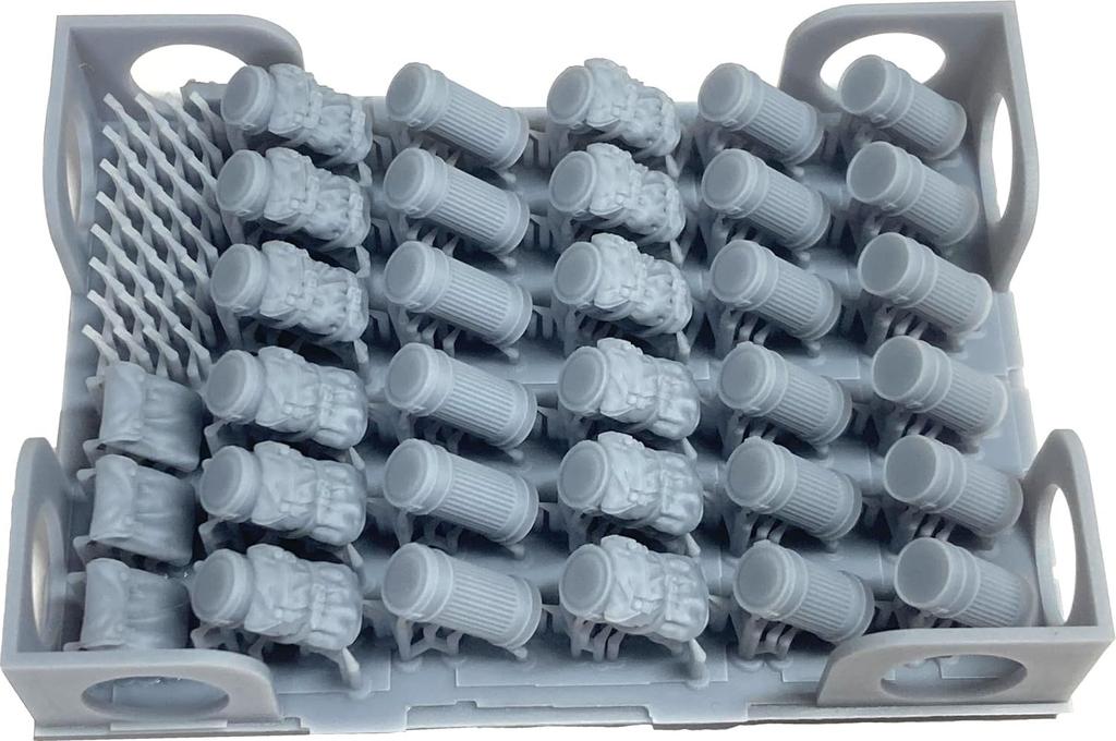Chino Model German Gas Mask Case Set 3D Printer Kit 1/24 CM-203 (Military)