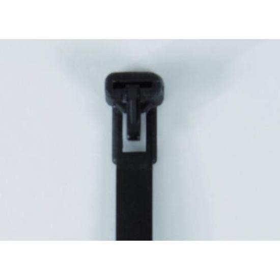 TRUSCO Easy Release x Maximum Binding Diameter Tie, 4.5mm 300mm, 80mm, Weather-Resistant, TRERHV-300MW