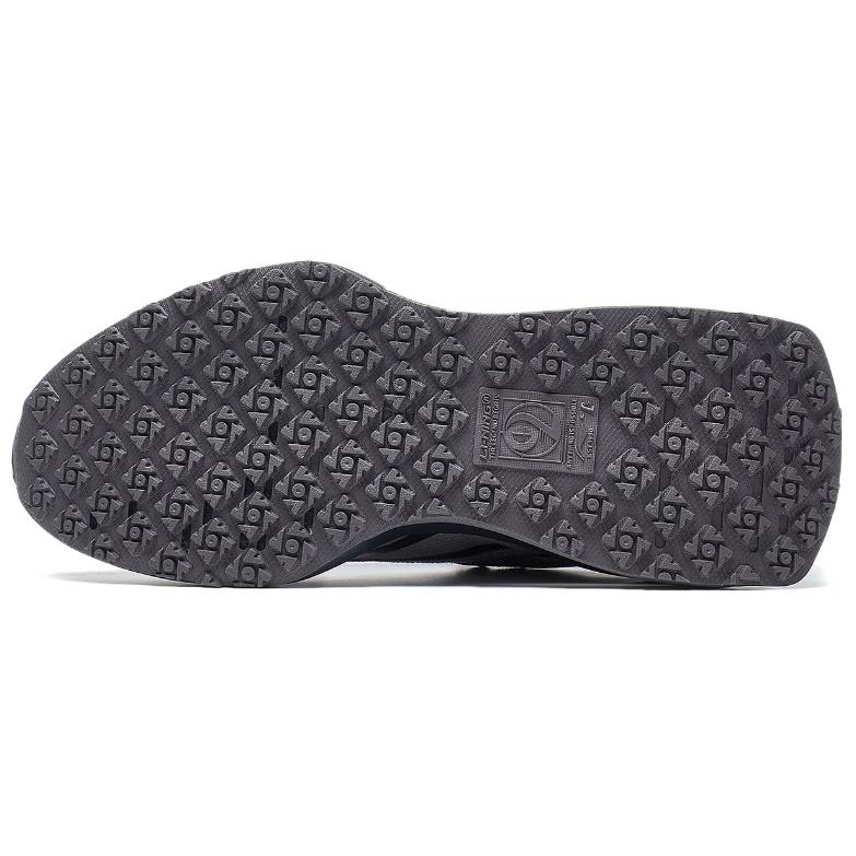 Li Ning 92 Shadow Non-Slip Wear-Resistant Low-Top Casual Shoes Women Casual Shoes Black Gray AGCT250-4
