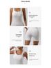 Seamless Ribbed One-Piece Sportswear: Elastic Fitness and Yoga Bodysuit