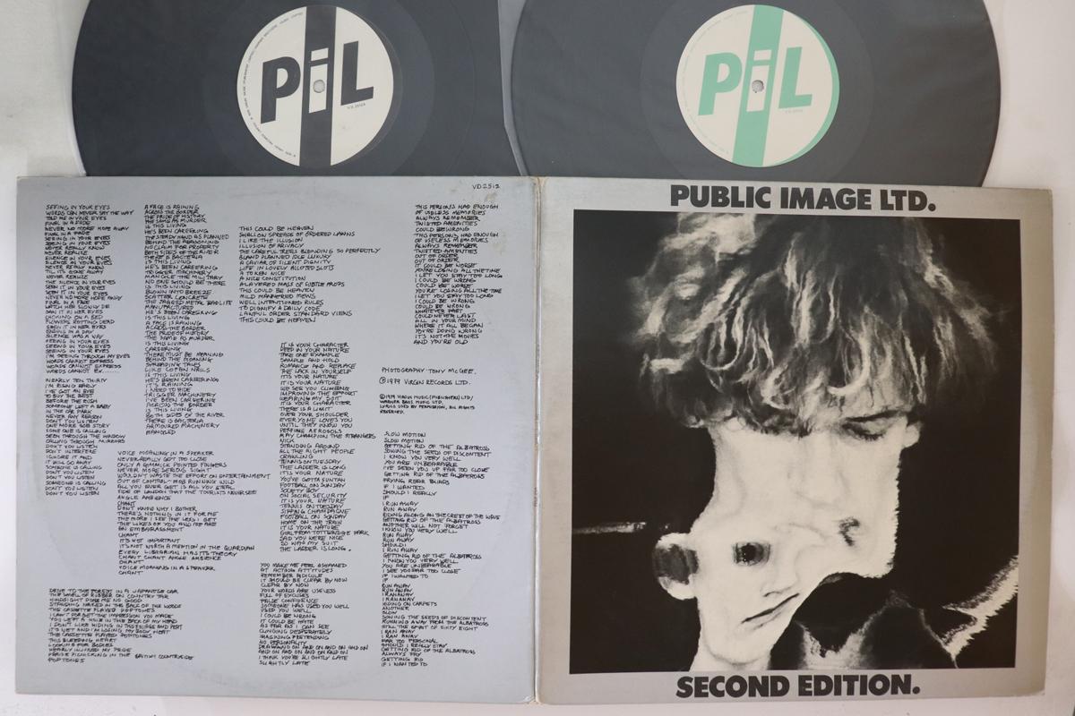 

LP Пластинка PUBLIC IMAGE LTD - Second Edition VD2512 VIRGIN 1980 UK Рок Б/У