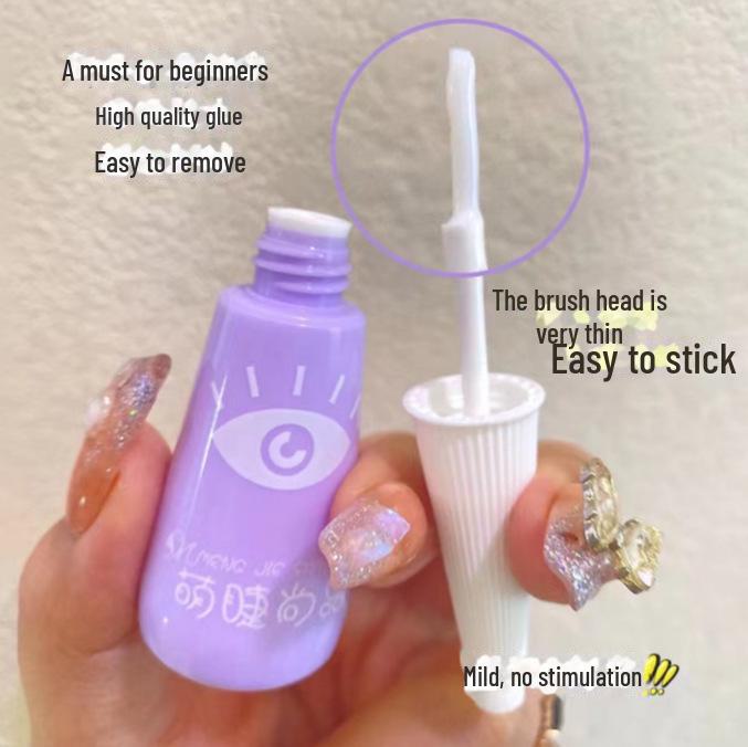 

Menglash Fox Series Natural Slanted Flying False Eyelashes - Barbie Cartoon Single Cluster Segmented Lases