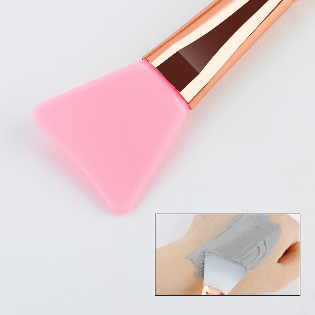 1 Pcs DIY Face Mask Brush Set Soft Applicator Brushes Makeup Tools Soft Fan Facial Brushes Acid Applicator Brush Silicone Brush