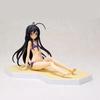 8.5CM Anime Accel World Kuroyuki hime Figure Beach Queens 1/10 Swimsuit Sitting Model Toy Gift Doll Collection Action Figure PVC