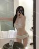 Trendy Candy Color Split Bikini: High Waist, Slimming Beach Swimsuit for Women.