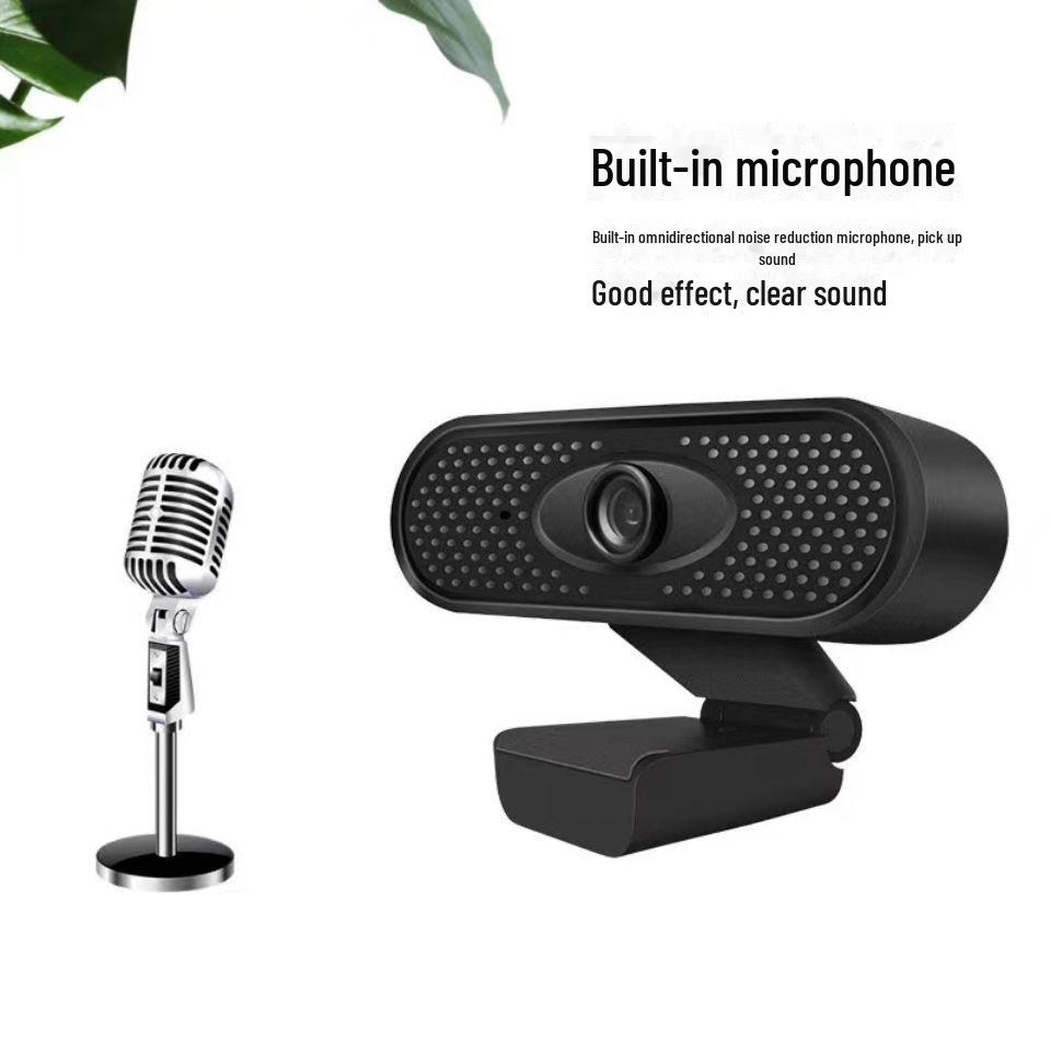 1080P HD Webcam for Live Streaming, Internet Celebrity Anchors, and Video Conferencing; Plug-and-Play, Multiple Models Available