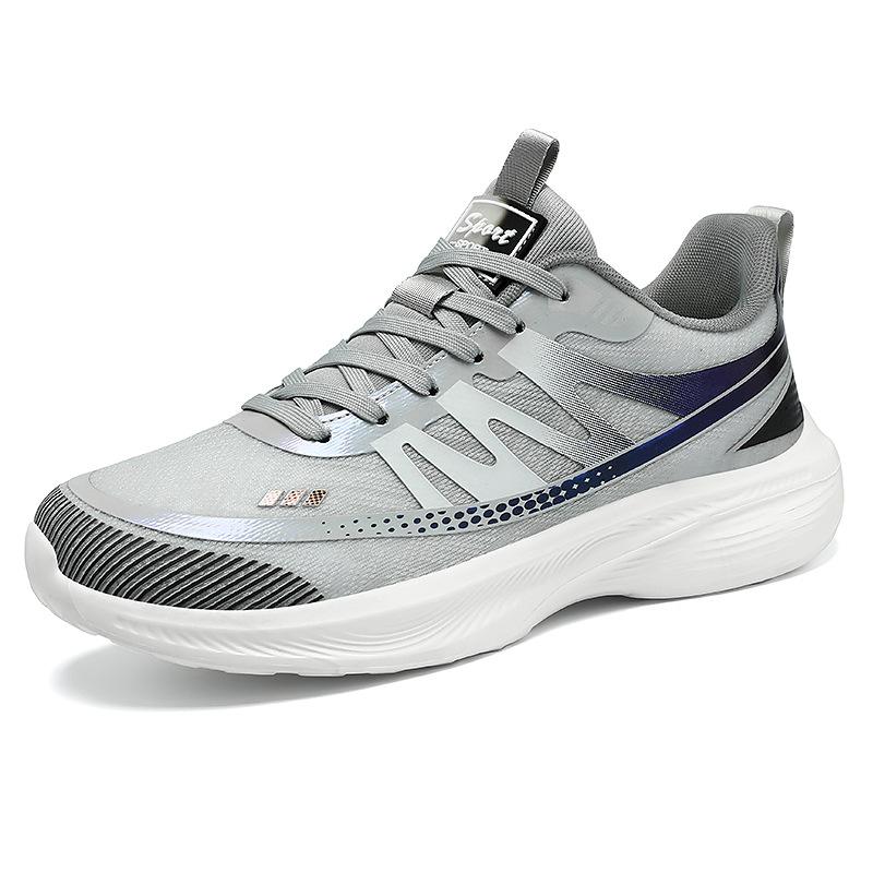 Fashion Spring and summer new breathable men's shoes, thin, anti slip and wear-resistant running sports and leisure shoes