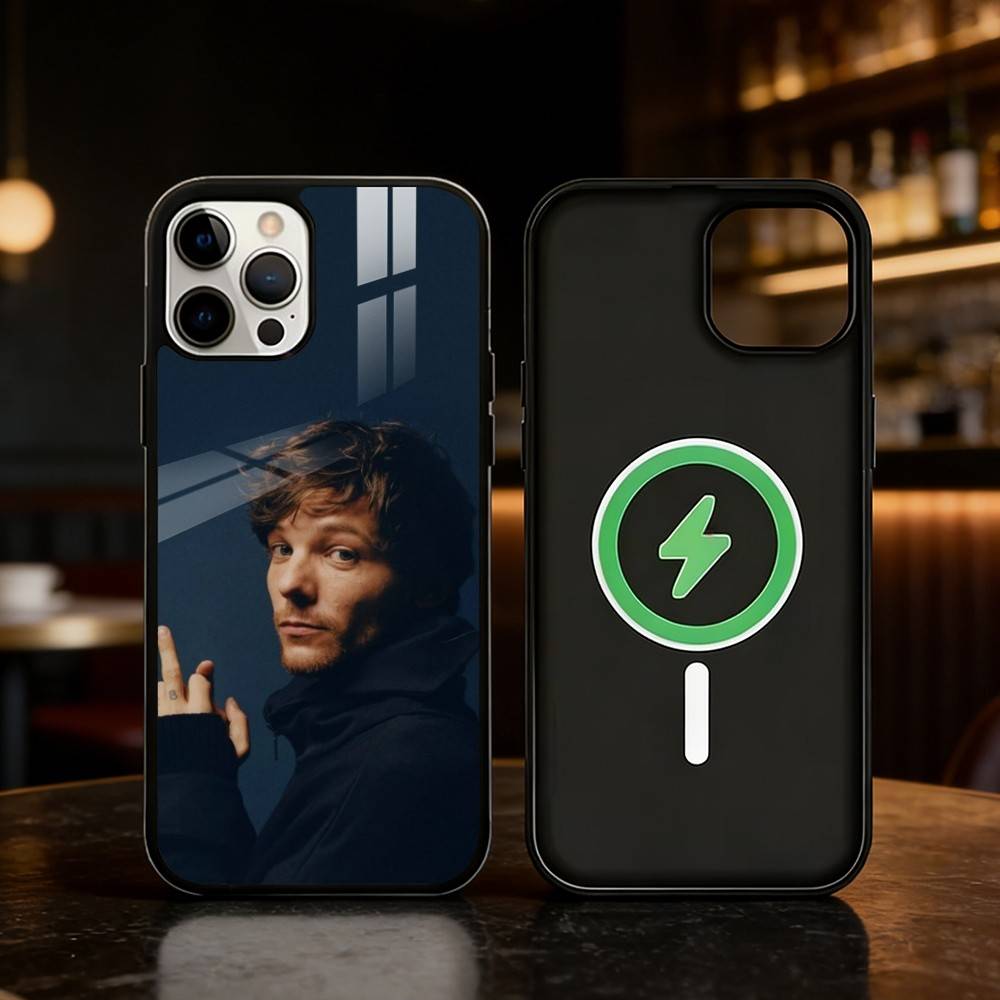 Singer L-Louis T-Tomlinson Phone Case For iPhone 17/16/15/14/13/12/Plus/Pro/Max for Magnetic Wireless Charging