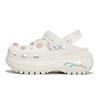 Mega Crush Clog EVA REGO Hot Dog Dream Castle Hand-painted Graffiti Castle Dopamine Hole Shoes Unisex White