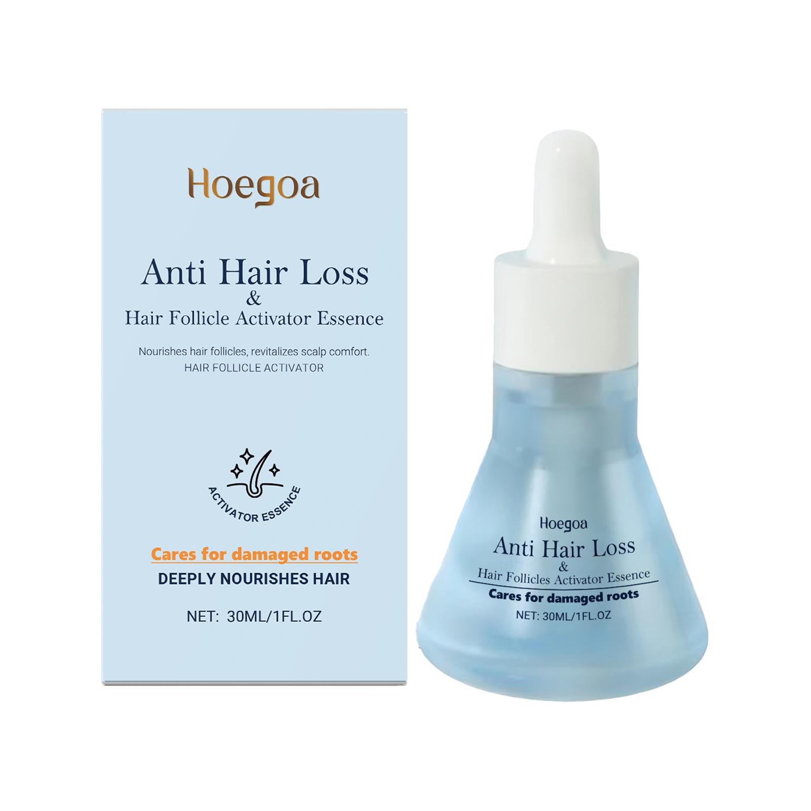 Anti-Hair Loss Breakage Nourishing Hair Serum Repairs Damaged Roots Follicles Moisturizes Scalp Smooth Silky Hair Care Essence 30ml