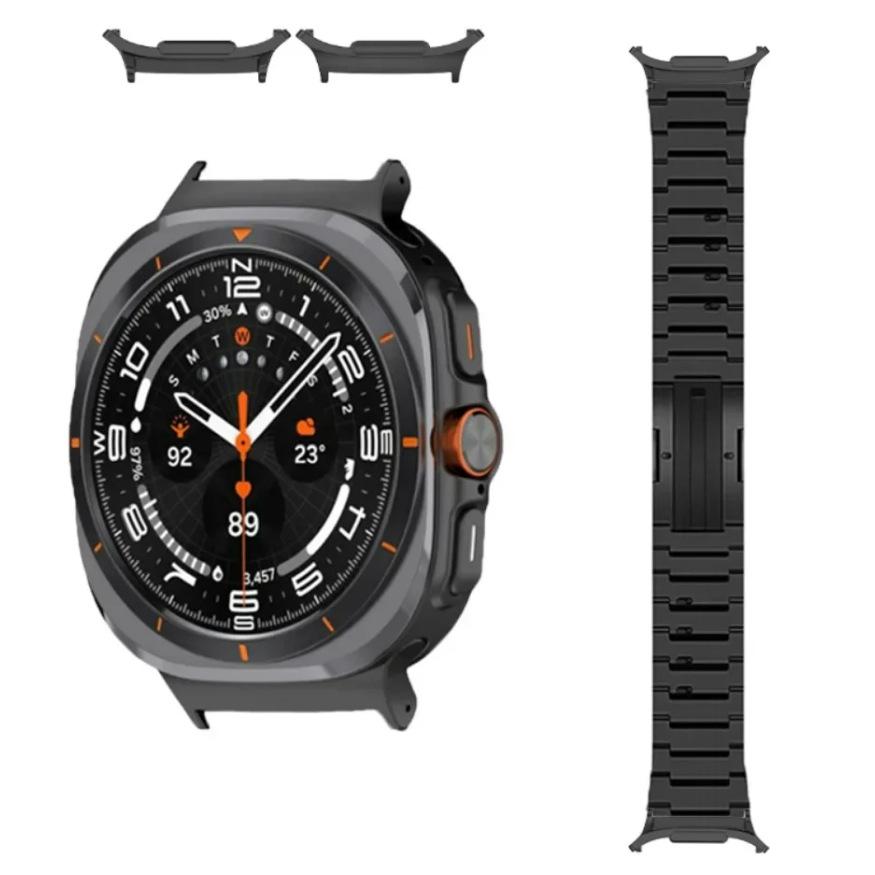 For Samsung Galaxy Watch Ultra 47mm Replacement Strap Quick Release Titanium Alloy Watch Band