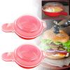2pcs/set, Easy Eggwich Microwave Egg Cooker, Red And Clear, Kitchen Gadgets, Kitchen Accessories Outdoor Tableware