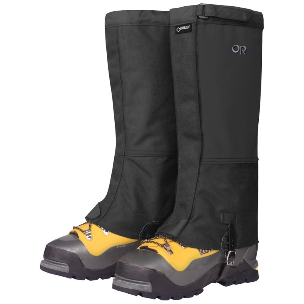 Outdoor Research Expedition Crocodile Gaiters Black XL Men's